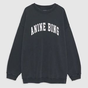 ANINE BING | Tyler Sweatshirt - Washed Black